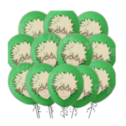Anime My Hero Academia Katsuki Bakugo Birthday Decoration Round Balloon