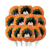 Anime My Hero Academia Izuku Midoriya Birthday Decoration Round Balloon