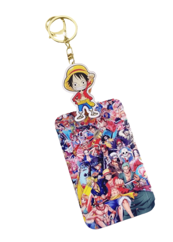 One Piece Anime Monkey D. Luffy And Friends Pendant Keychain