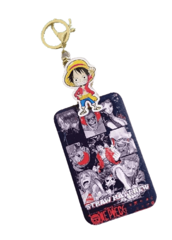 Anime One Piece Straw Hat Crew Pendant Keychain