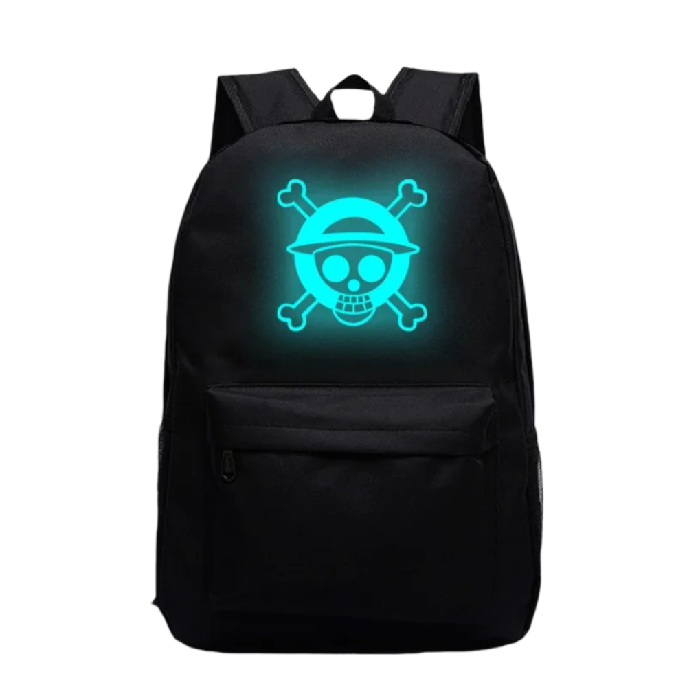 One Piece Anime Skull Luminous Backpack One Piece Anime Skull Luminous Backpack