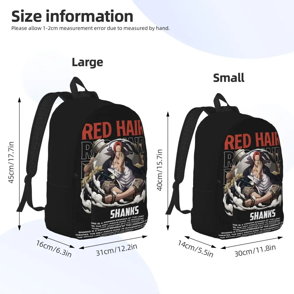 Anime One Piece Shanks Schoolbag Anime One Piece Shanks Schoolbag