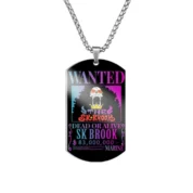 Anime One Piece Dead Or Alive SK Brook Necklace