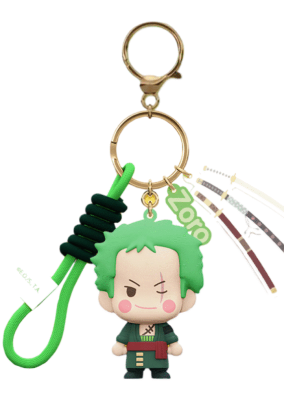 One Piece Anime Roronoa Zoro Keychain