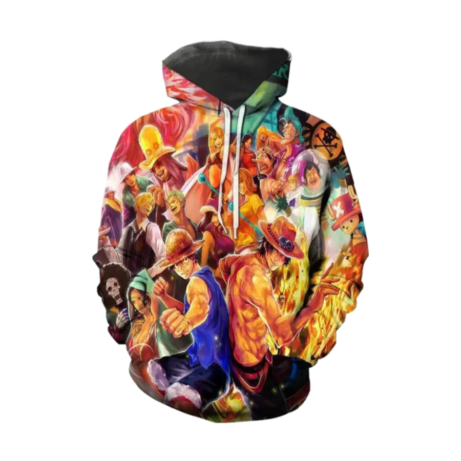 Anime One Piece Casual Hoodie