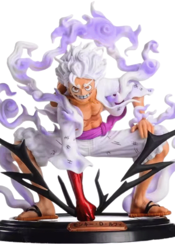 Anime One Piece Monkey D. Luffy Gear 5 Action Figure Toy