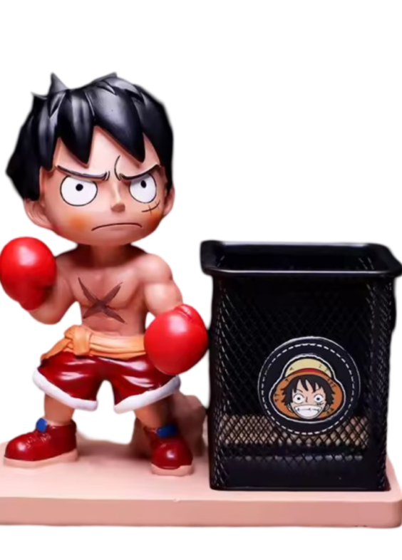 Anime One Piece Monkey D. Luffy Boxer Pen Holder