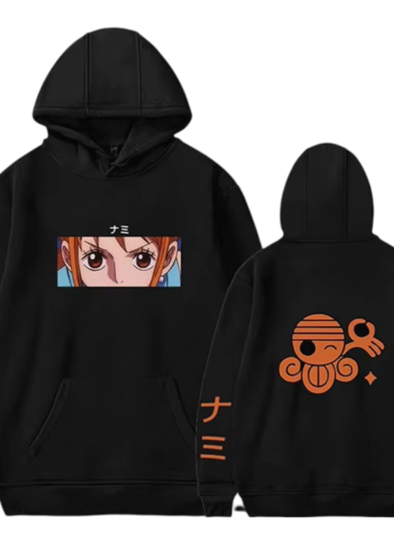Anime One Piece Nami Printed Hoodie