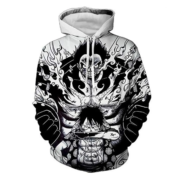 Anime One Piece Monkey D. Luffy 3D Hoodie