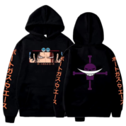 Anime One Piece Portgas D. Ace Printed Hoodie