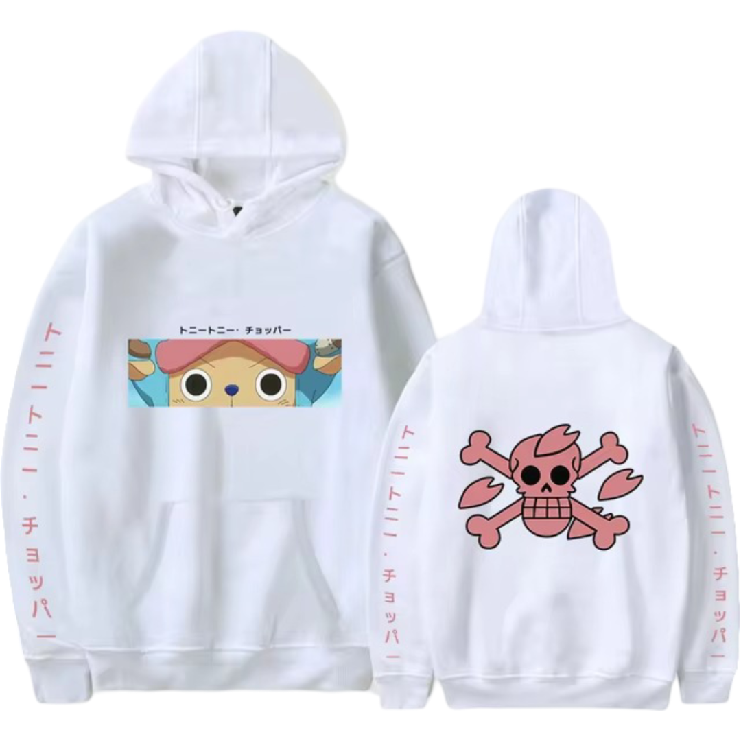 One Piece Anime Tony Tony Chopper Printed Hoodie One Piece Anime Tony Tony Chopper Printed Hoodie