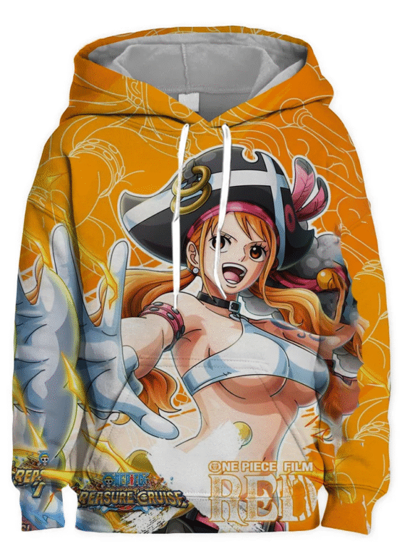 Anime One Piece Nami Casual Hoodie