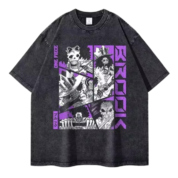 Anime One Piece Brook Printed Short Sleeve T-Shirt