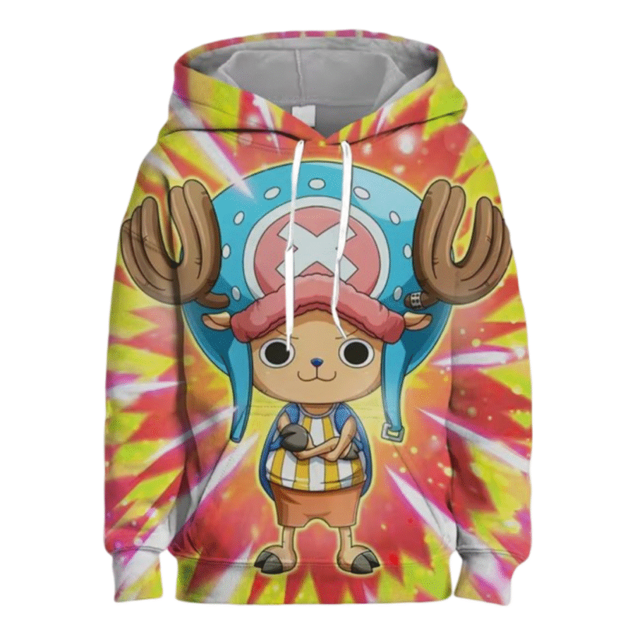 Anime One Piece Tony Tony Chopper 3D Printed Hoodie