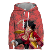 Anime One Piece Monkey D. Luffy 3D Printed Hoodie For Men
