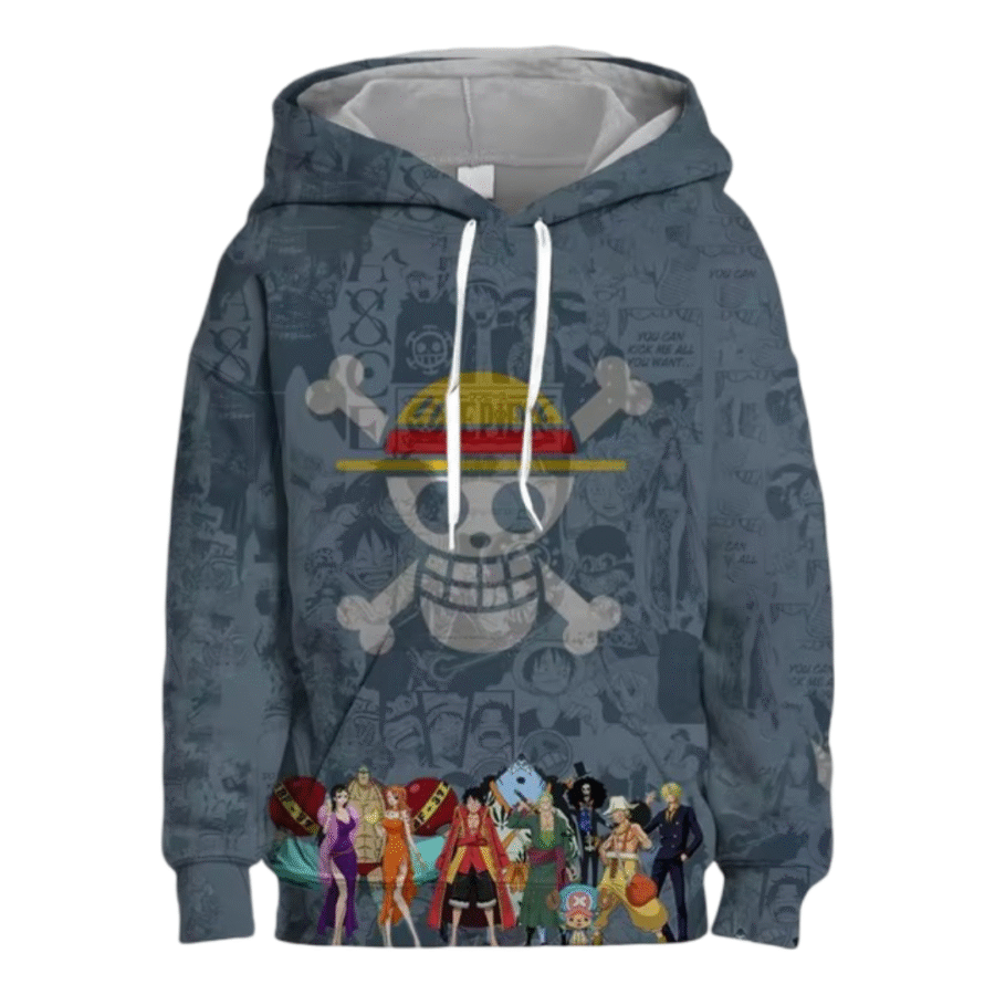 Anime One Piece Character 3D Printed Hoodie For Men Anime One Piece Character 3D Printed Hoodie For Men