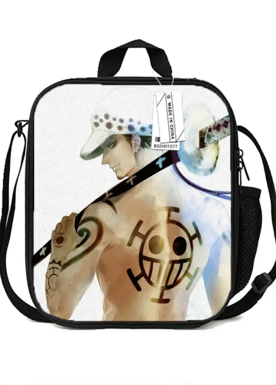 Anime One Piece Trafalgar D. Water Law Lunch Bag