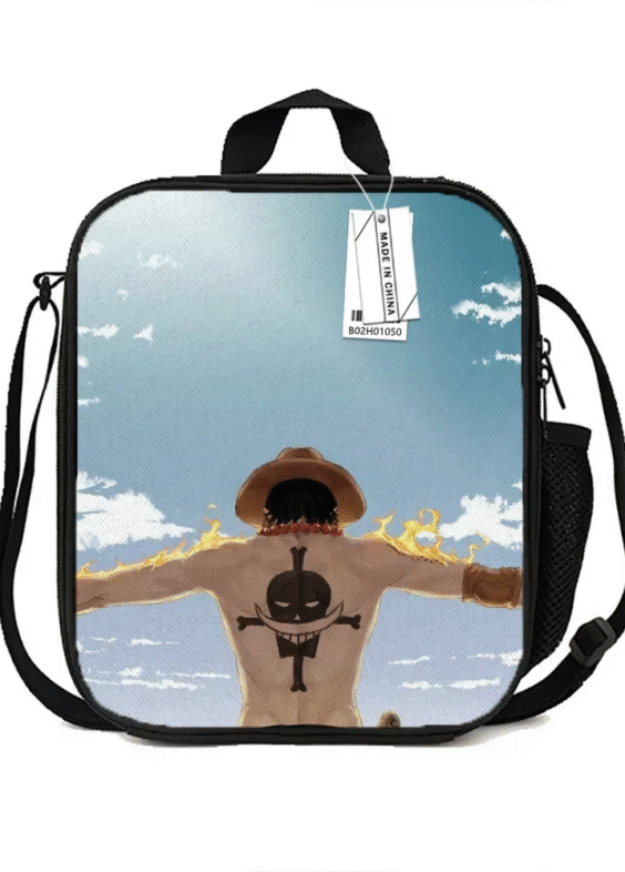 One Piece Anime Portgas D. Ace Lunch Bag