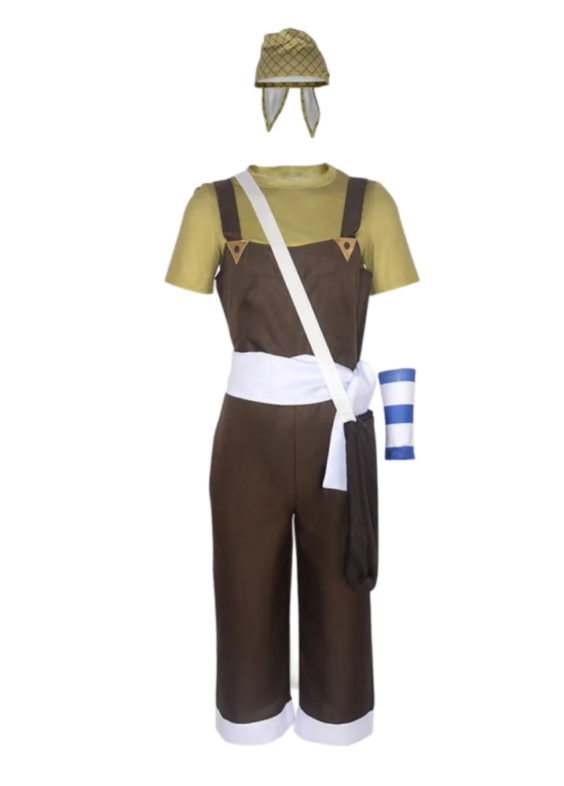 Anime Halloween One Piece Usopp Cosplay Costume
