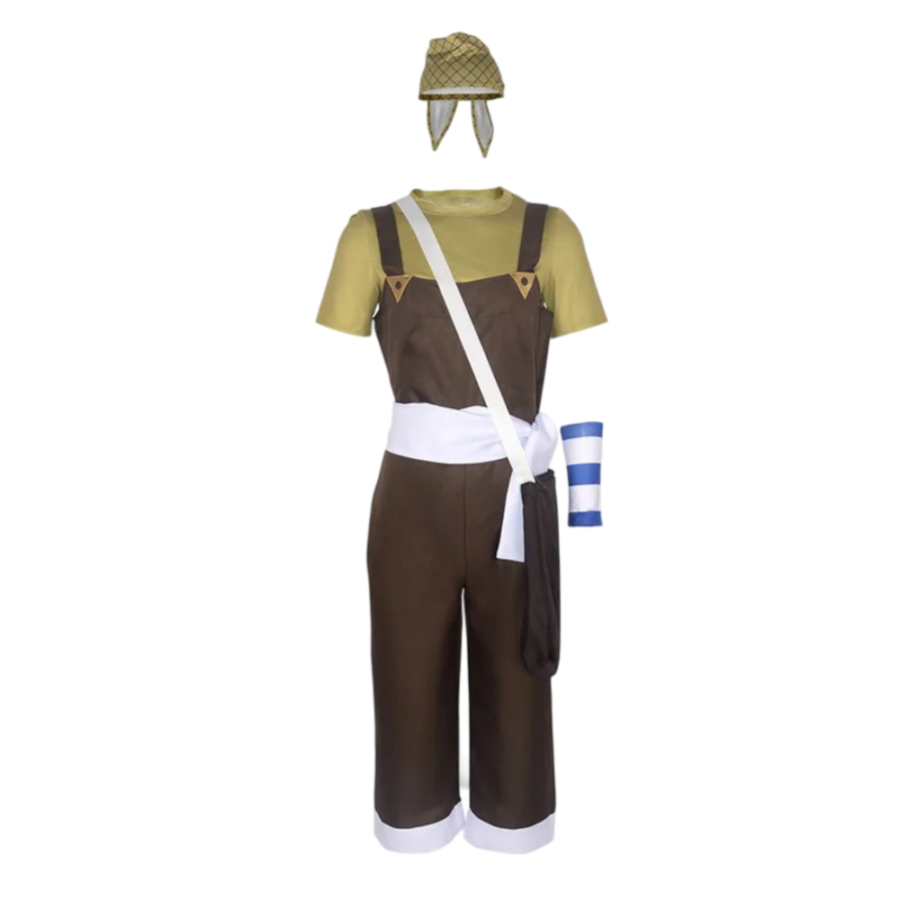 Anime Halloween One Piece Usopp Cosplay Costume