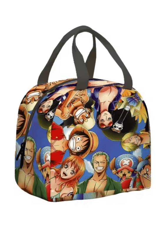 One Piece Anime Monkey D. Luffy And Friends Lunch Bag