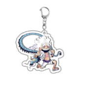 One Piece Gear 5 Monkey D. Luffy Anime Keychain