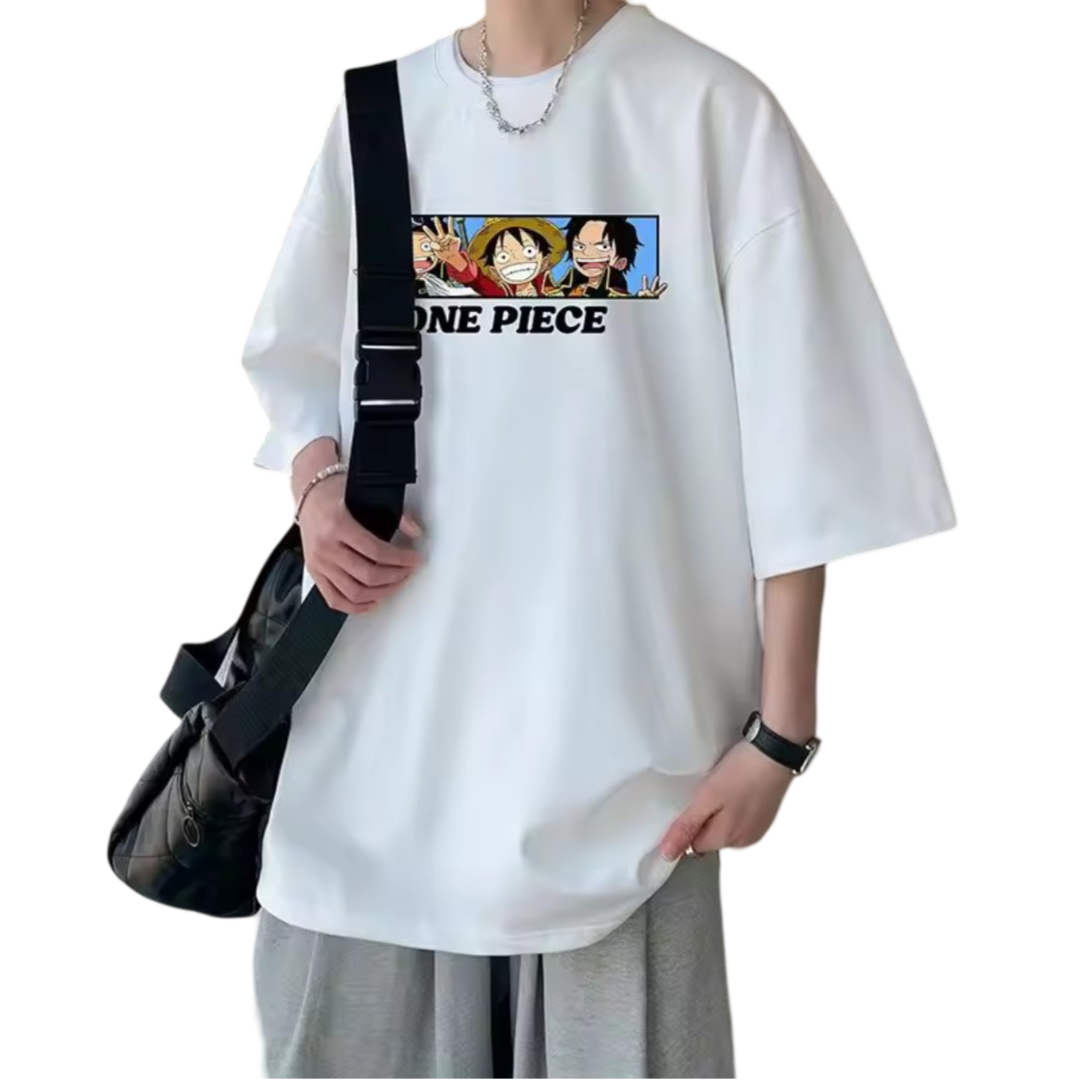 Anime One Piece Casual T-shirt Anime One Piece Casual T-shirt