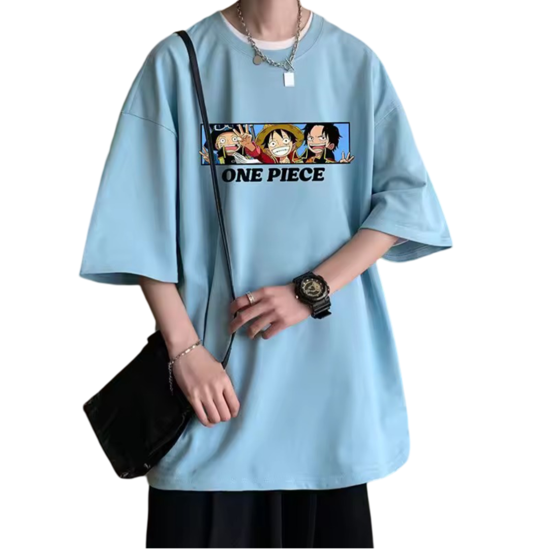 Anime One Piece Casual T-shirt Anime One Piece Casual T-shirt