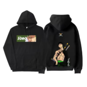 Anime One Piece Roronoa Zoro Warm Hoodie