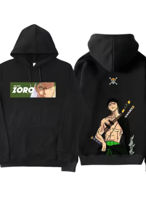 Anime One Piece Roronoa Zoro Warm Hoodie