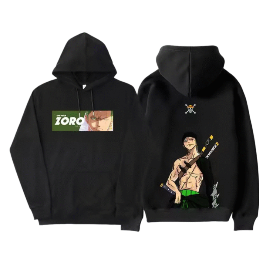 Anime One Piece Roronoa Zoro Warm Hoodie Anime One Piece Roronoa Zoro Warm Hoodie