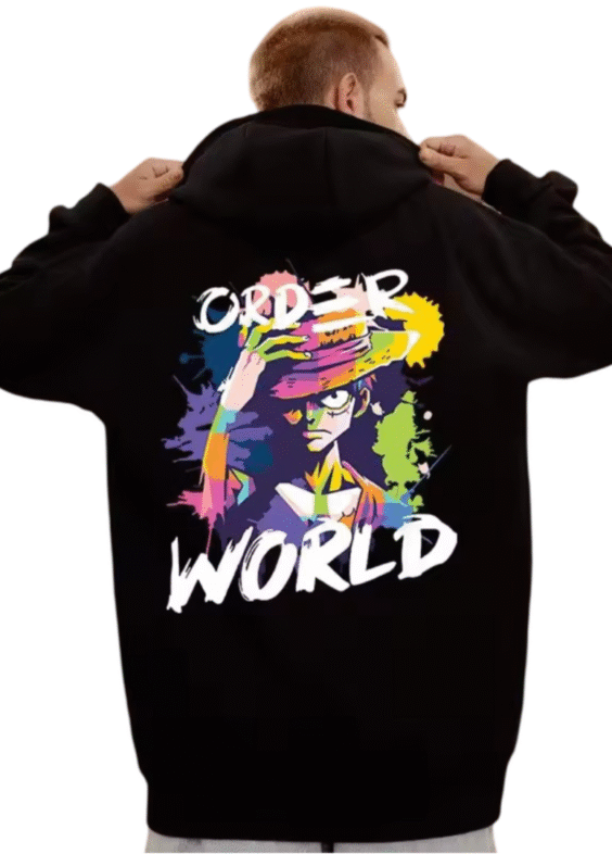 Anime One Piece Luffy Hoodie