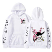 Anime One Piece Roronoa Zoro Printing Casual Sweatshirts