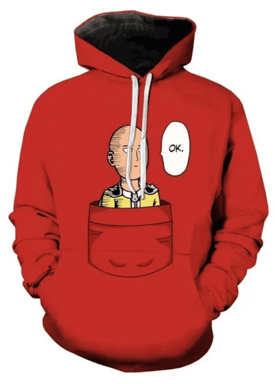 Anime One-Punch Man Printed Sweatshirt