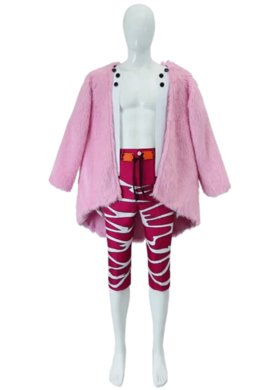 Anime Halloween One Piece Donquixote Doflamingo Cosplay Costume