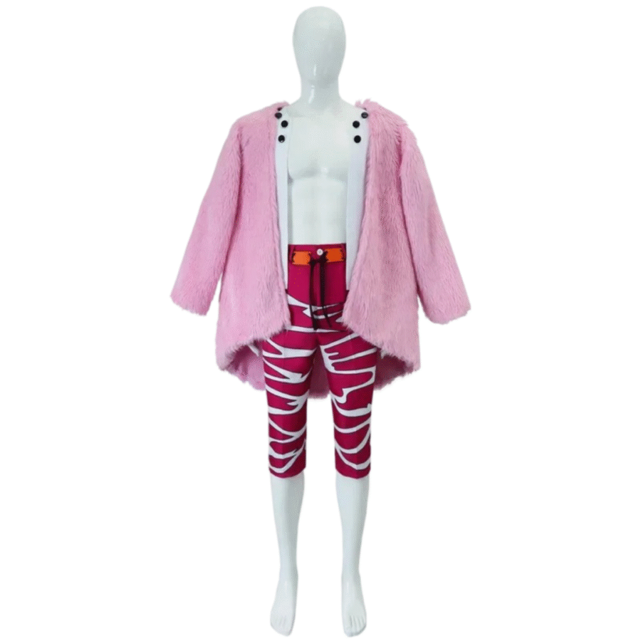 Anime Halloween One Piece Donquixote Doflamingo Cosplay Costume Anime Halloween One Piece Donquixote Doflamingo Cosplay Costume