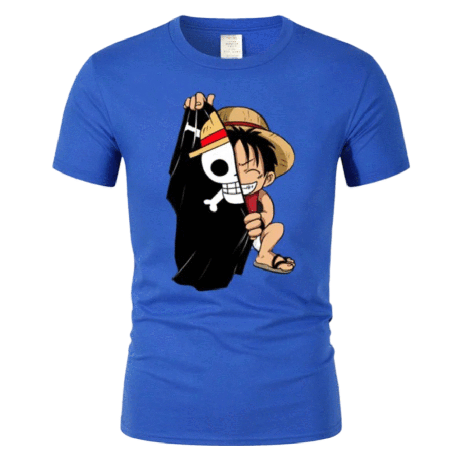 One Piece Monkey D. Luffy Anime 3D Printed T-Shirt One Piece Monkey D. Luffy Anime 3D Printed T-Shirt