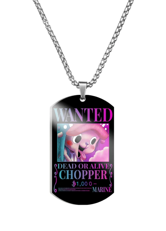 Anime One Piece Dead Or Alive Tony Tony Chopper Necklace