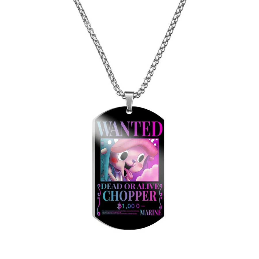 Anime One Piece Dead Or Alive Tony Tony Chopper Necklace