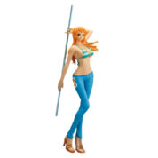 22cm One Piece Nami Sorcery Clima-Tact Action Figure Toy