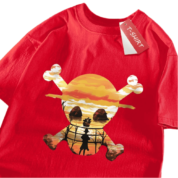 Anime One Piece Skull Print T-Shirts