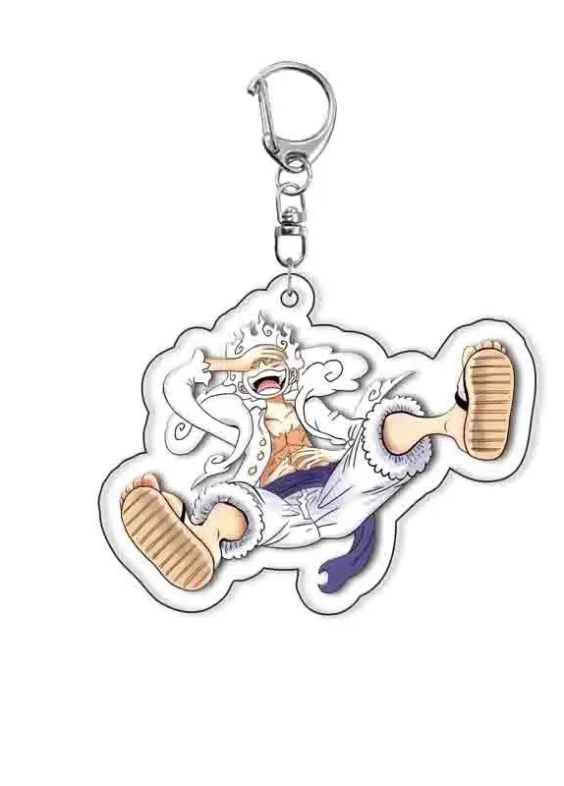 Anime One Piece Monkey D. Luffy Keychain