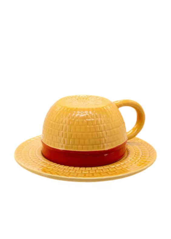 Anime One Piece Monkey D. Luffy Ceramic Cup Hat