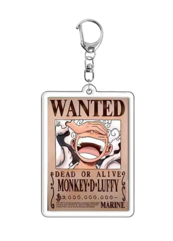 One Piece Anime Monkey D. Luffy Acrylic Keychain