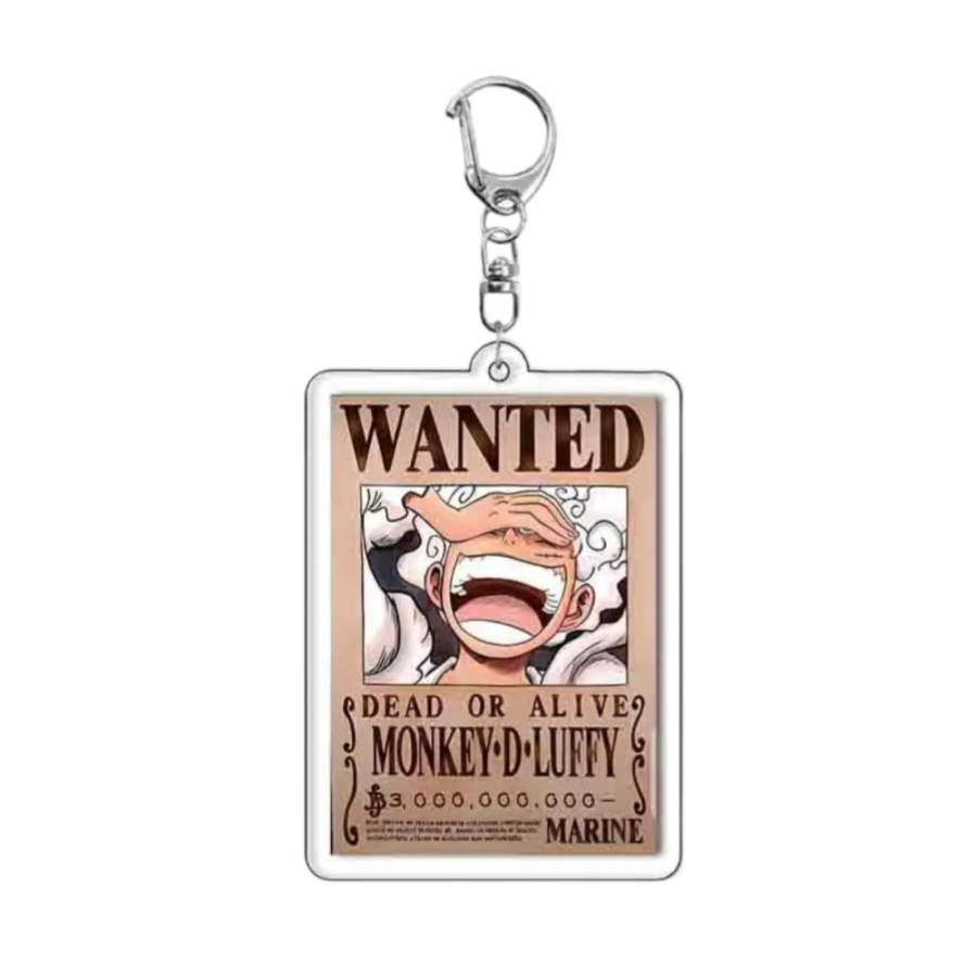 One Piece Anime Monkey D. Luffy Acrylic Keychain