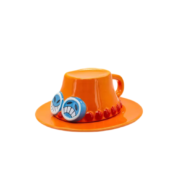 Anime One Piece Portgas D. Ace Ceramic Cup Hat