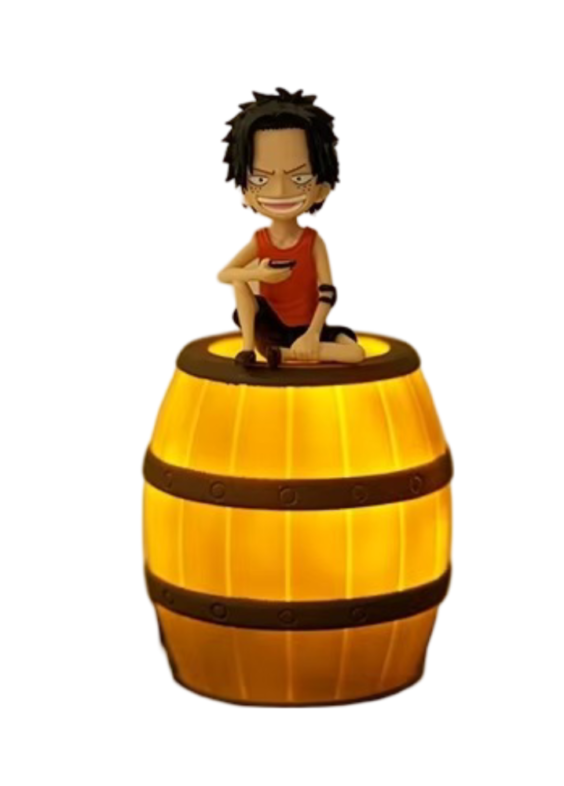 Anime One Piece Portgas D. Ace Lamp Light
