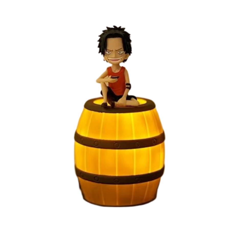 Anime One Piece Portgas D. Ace Lamp Light