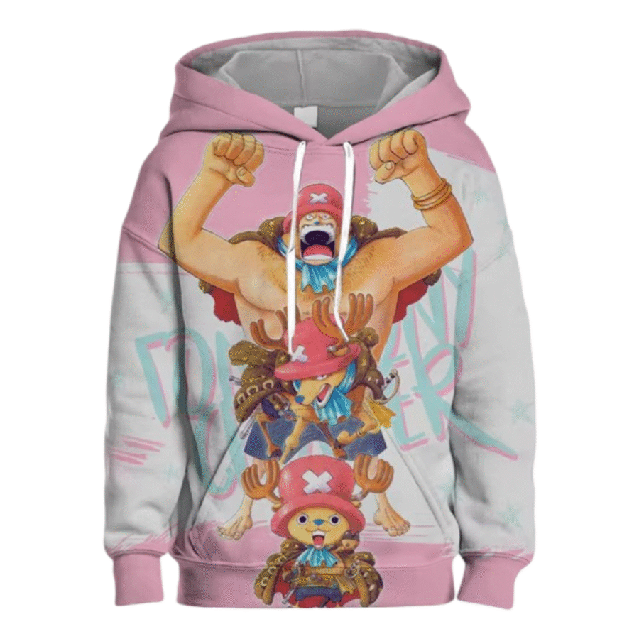 One Piece Anime Tony Tony Chopper 3D Printed Long Sleeve Hoodie One Piece Anime Tony Tony Chopper 3D Printed Long Sleeve Hoodie