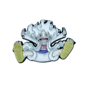Anime One Piece Luffy Gear 5 Enamel Pin